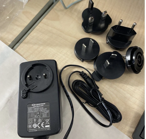 NEW Original CRESTRON PW-2412WU SHF2400125U1BA 24.0V 1.25A Power Adapter